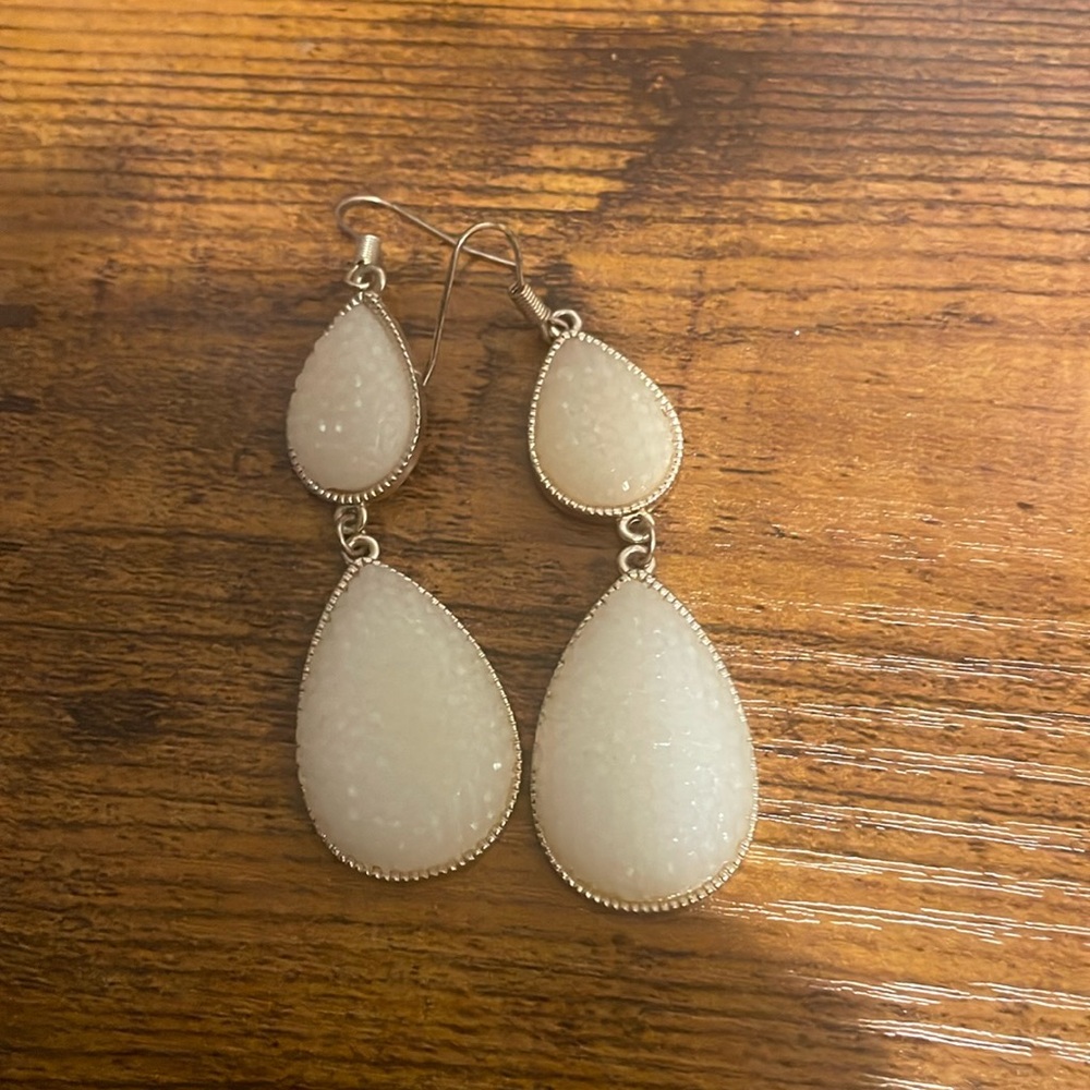 Godosa's 14K Gold Plated Tear Drop Earrings